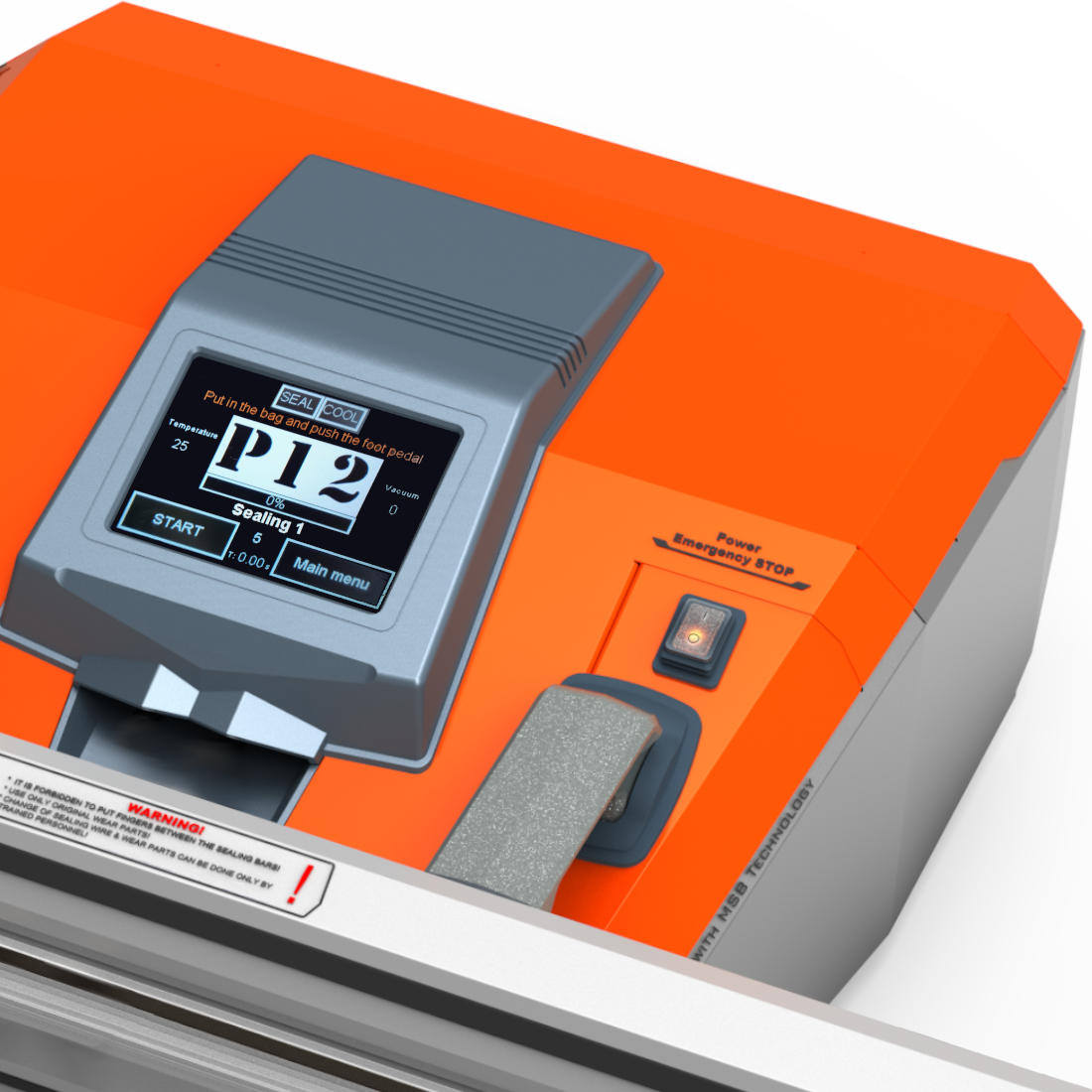 I-TYPE high performance industrial impulse sealer program settings