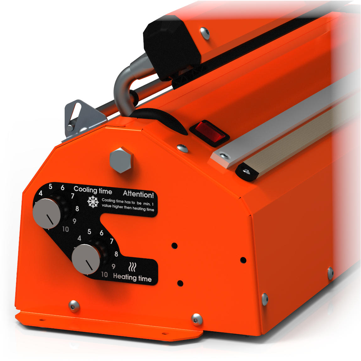 S-TYPE semi-automatic impulse sealer sealing settings